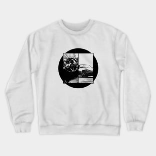 Mazda Miata MX-5 ND Black 'N White 5 Crewneck Sweatshirt